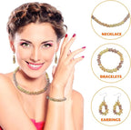 Ferreve 600 Pcs Fall Spacer Beads for Jewelry Making 8mm Yellow Brown Orange Rhinestone Crystal Spacer Beads for Beaded Pens DIY Thanksgiving Autumn Harvest Holiday Bracelet Necklace Gifts Crafts