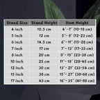 (4 pack)Iron Display Stand, Black Iron Easel Plate Display Photo Holder Stand, Displays Picture Frames, Cookbooks, Decorative Plates, Tablets and Art 5 Inch