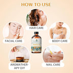 EVOKE OCCU 100% Pure Ginger Oil, Natural Ginger Essential Oil for Massage, Diffuser, Hair, Skin, DIY - 4 Fl Oz