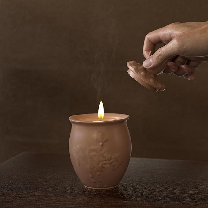 Lotus Jar Bottle Mold - Resin Casting Silicone Molds for Home Decor & Candle Making Wave Spiral Mold