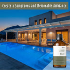 Luxury Night Fragrance Oil, MitFlor Hotel Diffuser Scent Essential Oil, 3.38 OZ/100ML, Inspired by Marriott Hotel, Large Size Premium Fragrance Oil for Soap & Candle Making