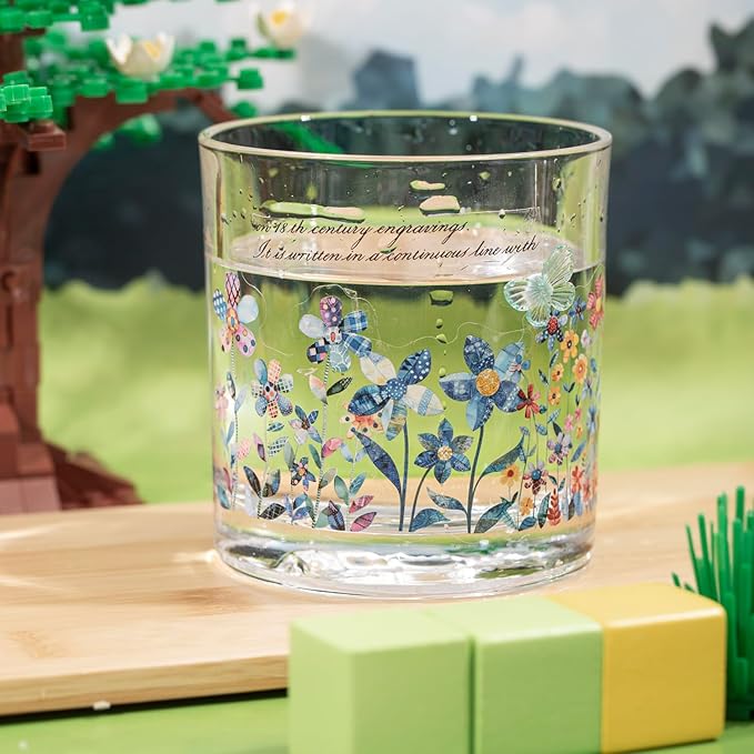 TIAMECH Spliced World PET Stickers - 60 Pcs Window Flower Bloom Plant & Playmates Cottage Girl Design, Waterproof Sticker for Journaling & Scrapbooking, Junk Journal Supplies, Ephemera & DIY Crafts