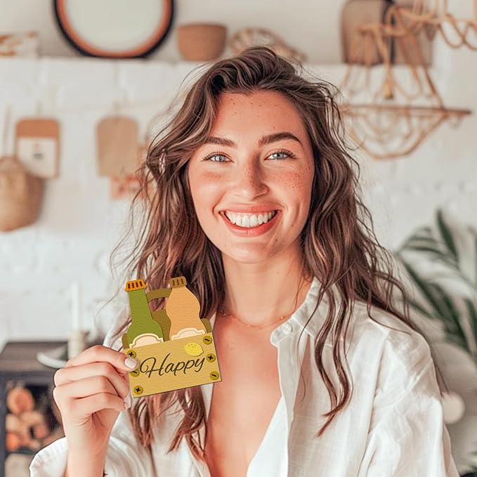 GLOBLELAND Summer Bottle Shaker Cutting Dies for Card Making Summer Soda Shaker Cut Die for DIY Scrapbooking Journal Embossing Paper Craft Decor