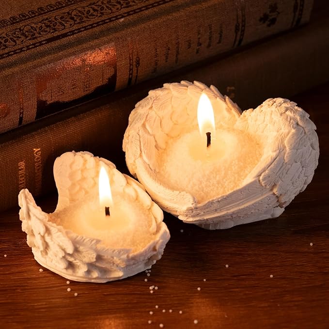 KONNI Pearled Candles Sand and 15 Wicks Making Kit, Soy Wax Beads for Candles, Non-Toxic Refillable DIY White Pearled Candle Sand for Home Decor, Gifts, Weddings, Party (0.66 lb)