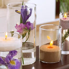 CoolCrafts 5 Pounds Transparent Gel Wax for Candle Making Clear Jelly Candle Wax for Decorative Projects