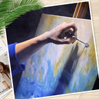 Wood Canvas Boards Unfinished Wooden Panel Boards Paint Pouring Panels for Painting Drawing Home Decor(14 Pieces,4.7 x 4.7, 6 x 6, 8 x 8, 10 x 10, 12 x 12)