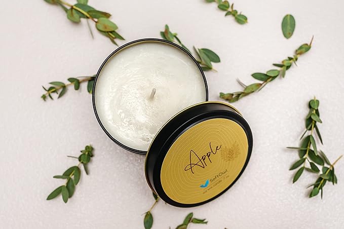 SoftOwl Premium Soy Candle Making Kit - Black Edition - Full Set - Soy Wax, Big 7oz Jars & Tins, 7 Pleasant Scents, 10 Color Dyes & More - Perfect as Home Decorations