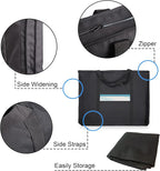 JJRING Dacron Light Weight Art Portfolio Bag, 19.6'' x 25.6'' for 18'' by 24'', Black Carrying Storage Case for Poster, Sketching, and Drawing