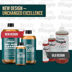 Oil Paint Brush Cleaner and Restorer-Paintbrush Cleaner for Acrylic, Oil, and Glass Paints-Biodegradable, Non-Toxic, Odorless, Eco-Friendly, Quick-Clean Formula Paint Remover (16 Fl Oz)