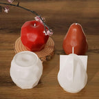 2 Pack Plant Round Jewelry Silicone Wave Spiral Candle Mold - Silicone Resin Casting Molds for Candle & Resin & Soap Craft Supplies