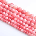 4MM 86PCS Pink Persian Jade Spacer Loose Beads for Jewelry Making DIY Bracelet Necklace