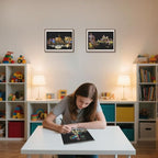 Scratch Art Book(A4-10Page) for Adults & Teens – ASMR Stress-Relieving Scratch Off Art | Paint by Scratch Kit Set | Travel Landmarks & Engraving Art | Creative Gift for Adults (Colorful City Series A)