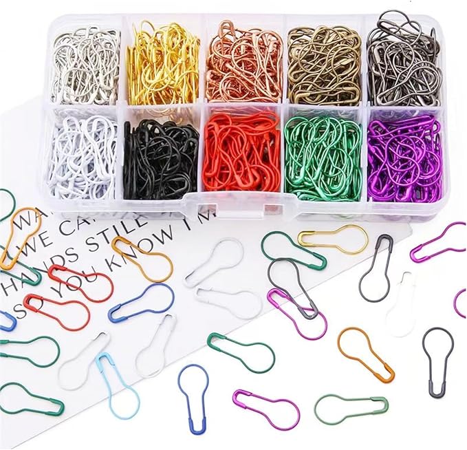 Gourd-Shaped Locking Stitch Markers Cute Stitch Markers Metal Stitch Markers Knitting Accessories Stitch Markers for Crocheting