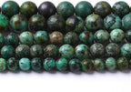 12mm 32pcs Natural African Turquoise Stone Beads for Jewelry Making Round Loose Gemstone Beads DIY Bracelet Necklace Earrings