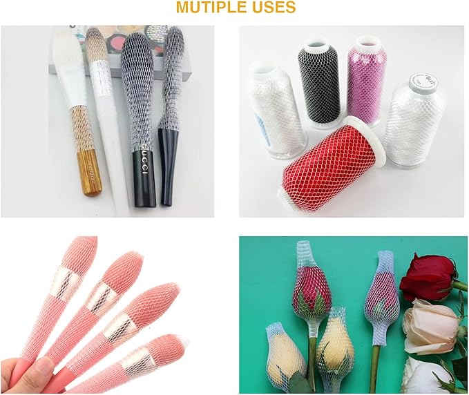 20Yards 1cm Wide Thread Net Spool Saver for Different Sizes of Embroidery Sewing Quilting and Serger Thread Spools/Cones (20Yards)