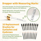 HIQILI Castor Oil Organic Cold Pressed Unrefined Glass Bottle, USDA Certified Organic, Hexane Free - Premium Grade Oil for Face, Hair Growth, Eyelash -3.38 Fl Oz