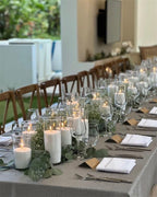 NICEME White Pearled Candle Wax for DIY Candle Making, 26Oz Customized Powdered Candle Sand All Natural Refillable Pourable Wax Beads for Halloween Thanksgiving Christmas Wedding Party (No Wick)