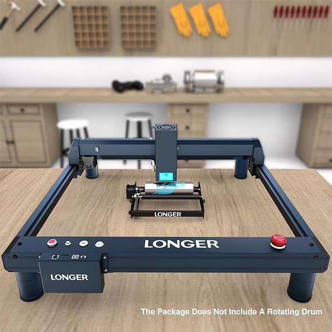 Longer B1 Laser Engraver Height Extension Kit 8 Riser Pads, Specially Designed for Laser Engraving Machines