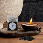 Pearled Candle Extra Wicks 200 Pack for Pearled Candle Making - 2 Inch Black Cotton Candle Wicks for Candle Making DIY