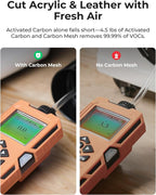 xTool SafetyPro AP2 Smoke Purifier for Laser Engraver, SuperCyclone System 6-Layer Filtration for Dust & Odors, Quiet Operation for Diode Fiber Laser Engraving Machine and CO2 Laser Cutter