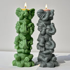 Elephant Molds Animal Resin Mold - Resin Casting Silicone Molds for Home Decor & Candle Making Wave Spiral Mold