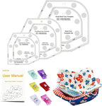 Bowl Cozy Template 3 Sizes, Sewing Patterns Quilting Templates, Quilting Rulers and Templates, Bowl Cozy Pattern for DIY Art Crafttemplate