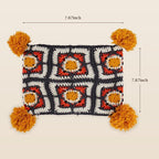 Noocro Crochet Kit Granny Square Tissue Holder, Complete DIY Kit with Detailed Instructions, Video Tutorials, for Beginners or Intermediate and Advanced Crocheters