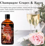 PHATOIL Champagne Grapes & Roses Fragrance Oils for Aromatherapy, 3.38FL.OZ Diffuser Oils for Home, Perfect for Aromatherapy, Humidifiers, Yoga, DIY Candle and Soap Making - 100ml