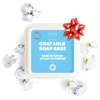 2 Lb Goat Milk Soap Base - SLS/SLES Free, No Palm Oil, Organic - Melt and Pour Goats Milk Soap Making Supplies - All Natural, Gentle on Skin, Moisturizing, Perfect for DIY Projects