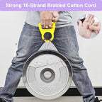 1mm Faux Leather Waxed Cotton Cord, 175 Yards – Durable Necklace String, Soft and Textured Cord for Necklaces, Bracelets, and Jewelry Making