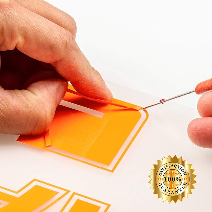 HTV Orange Heat Transfer Vinyl Rolls 12 Inch by 8feet Roll Iron on DIY for T-Shirt Easy to Cut & Weed for Heat Vinyl Design Glossy (8Ft, Orange)