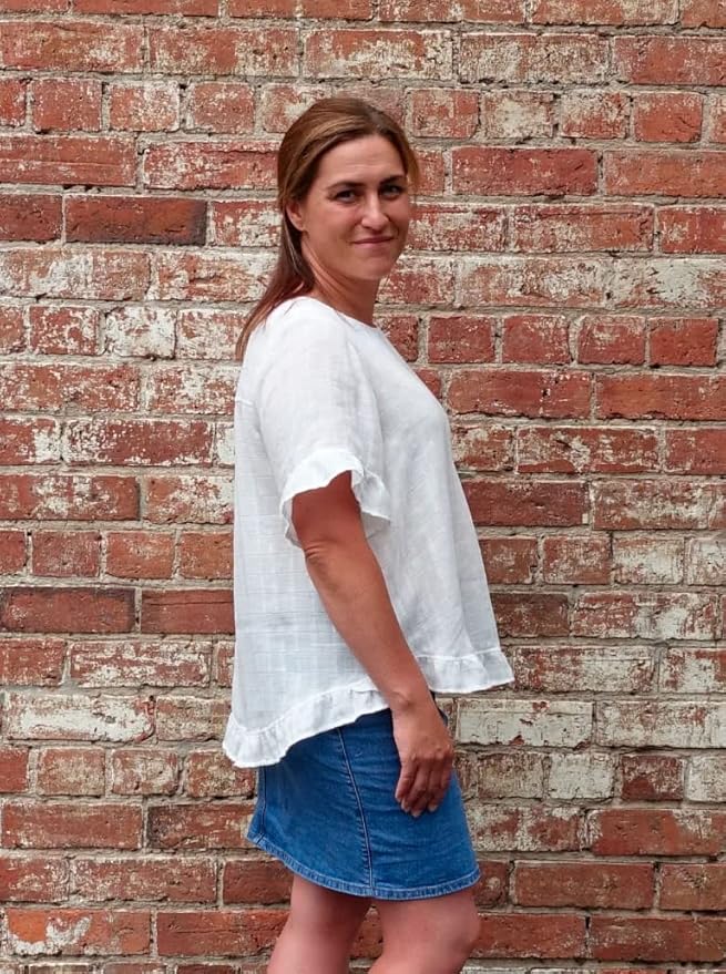 Style Arc Sewing Pattern - Selina Woven Top (Sizes 04-16)