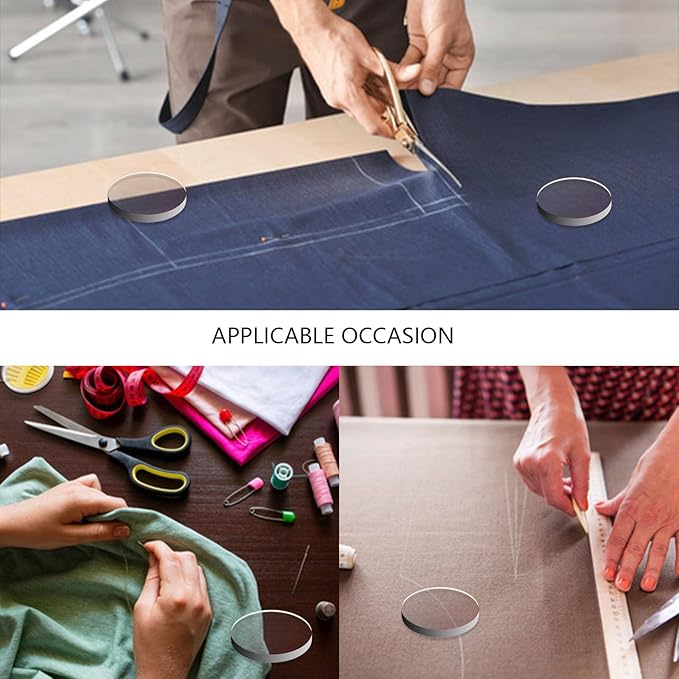 Glass Pattern Weights, Fabric Weights for Pattern Cutting, Sewing Weight Cloth Dressmaking Pattern Making and Sample Cutting for Sewing Accessories (5 Pieces)