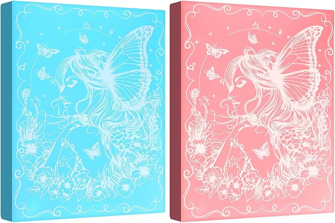 2 Pack A3 Diamond Painting Storage Book, 60 Pages Art Portfolio - Suitable for 12x16 inch Diamond Painting