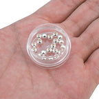 925 Sterling Silver Round Beads 4mm 20pcs for Jewelry Making Findings