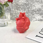 Organ Heart Silicone Resin Casting & Soap Making Molds - 3D Animal Shapes for Candle Making & Home Decor