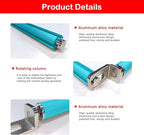 Couple Embroidery Art Embroidery Clip Frame 60cm Cross Stitch 4 Slot Presser Heavy Duty Embroidery Bandage Embroidery Frame Needlepoint Frame Embroidery Scroll Frame Embroidery Frames (Blue)