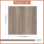 10 Pack Walnut Plywood Sheets 12x12x1/8 Inch,3mm Plywood for Laser Cutting&Engraving,Unfinished Wood for Crafts,Wood Burning,Architectural Models.