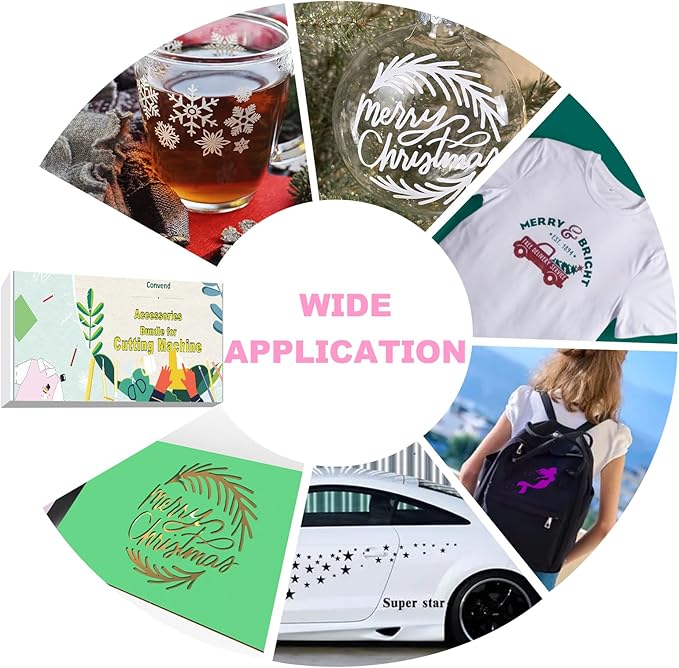 The All-in-One Accessories and Supplies Bundle for Xtra-103Pcs Starter Kit with Weeding Tools, HTVs, Permanent Vinyl, Transfer Paper, LED Light Pad, Paper Cutter for Crafting Projects