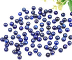 4mm 200pcs Natural Stone Round Beads Lapis Lazuli Genuine Stone Beading Loose Gemstone DIY Charm Smooth Beads for Bracelets Necklaces Earrings Hole Size 1mm (Lapis Lazuli 4mm)