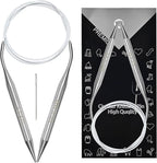 10 mm Circular Knitting Needles US15 |47 inches/120 cm | for Beginners Knitting Shawls, Scarves, Blankets and Other Large Projects!