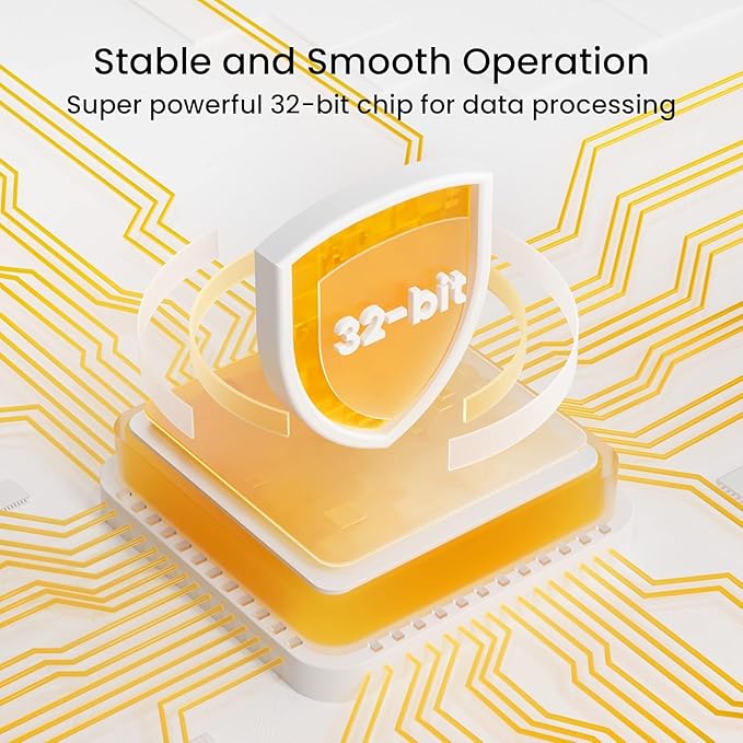 LONGER Laser Engraver Ray5 5000MW Higher Precision DIY Laser Engraving Machine for Wood Metal Acrylic Glass Leatherwith 3.5" Touch Screen, 400x400mm,0.08mm Laser Spot 10000mm/min