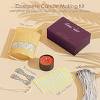 Organic Soy Candle Wax for Candle Making, 15 lbs Natural Candles Making Supplies, Beeswax-Free, Paraffin-Free, Pure Soy Wax Flakes Perfect for Candles, Tealights and Melts