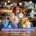 Sukh Candle Sand and Wicks - 430G(0.94lb) Sand Candles with Wicks Purple, Orange, Black, Red, Brown Refillable Candle for Weddings, Parties