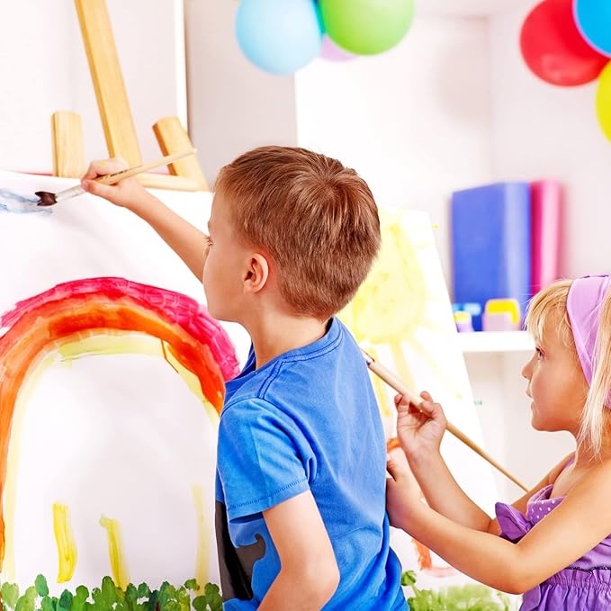 Wood Canvas Boards Unfinished Wooden Panel Boards Paint Pouring Panels for Painting Drawing Home Decor(8 Pieces,12 x 12 x 0.8 Inches)