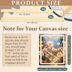 DoubleFill 2 Pack 8x10 Inch DIY Canvas Stretcher Bars Canvas Frame Wood Frames Kit Easy to Assemble for Prints, Posters, Oil Painting, Painting, Embroidery Stitch and Needlepoint Arts