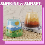 Pearled Candle Sand Wax Making Kit Refillable Pearled Wax with 1lb White and 700g 7 Colors 50 Wicks Scented Candle Supplies for Halloween, Christmas, Wedding, Home Decor