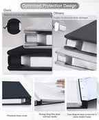 Popotop Photo Album Self Adhesive Scrapbook Album for 4x6 5x7 8x10 Pictures DIY Photo Book as Scrapbooking Supplies Kits, Birthday Gifts for Women Mom Wedding Baby Family Travel