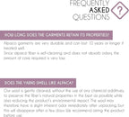 Worsted Set (6 x 1.75 oz) Super Soft Baby Alpaca Knitting Yarn Dark Blue 656 Yards