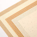 LewuwoPoing 30 Sheets Textured Art Paper Assorted Set 5.8x8.3 Inch A5 Mixed Special Craft Paper for Scrapbooking Junk Journaling Supplies dialy Plan Gift Card Embellishments Work (Beige)